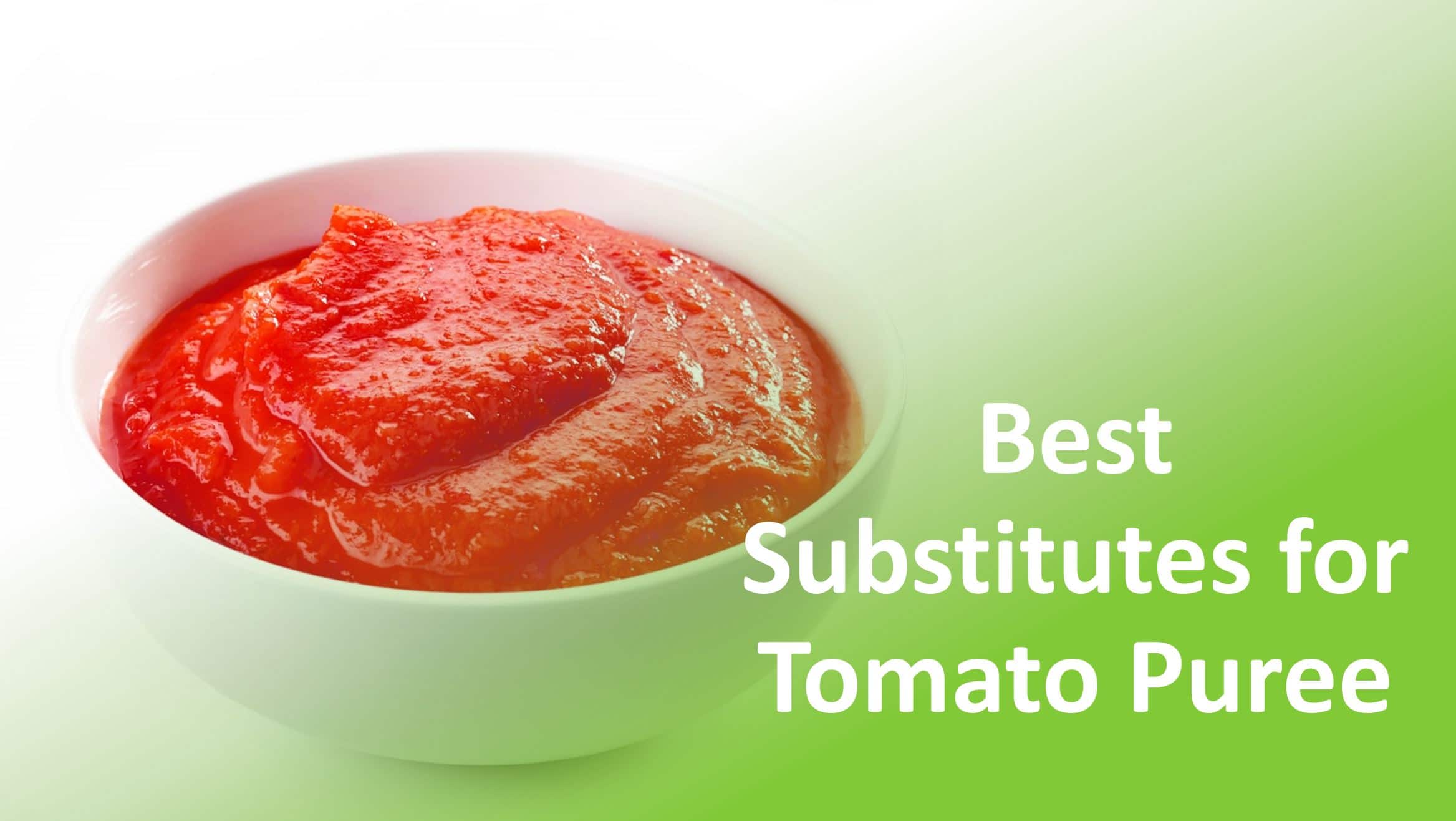 tomato paste substitute for pizza sauce