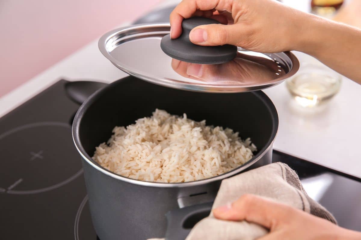 Steam rice cooking time фото 24